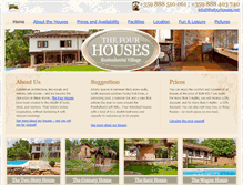 Tablet Screenshot of eng.thefourhouses.net